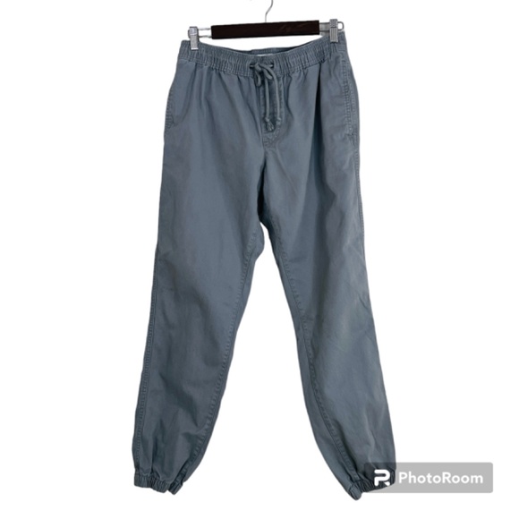 2 Pairs of Joggers Old Navy Gray and Red Camel Green Drawstring Mens Size Medium - Picture 2 of 9